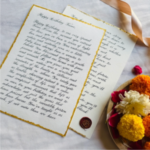 Hand Written Letter - A4